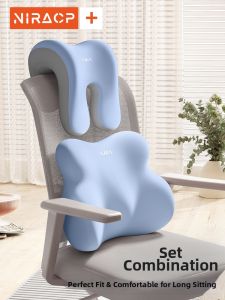 NIRA | Lumbar Support Office Chair Pillow Neck Headrest