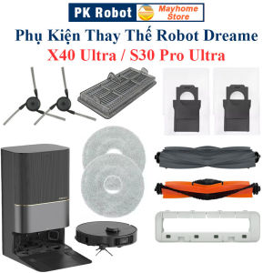 Phụ Kiện Thay Thế Robot Dreame X40 Ultra X40 Master L40 Ultra S30 Pro Ultra X40 Pro X40/ Chổi Lăn Chổi Cạnh...