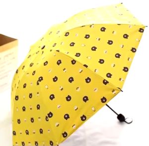 JC-Bear Folded Sun / Rain Umbrella Manual: Good Quality Windproof High-Quality