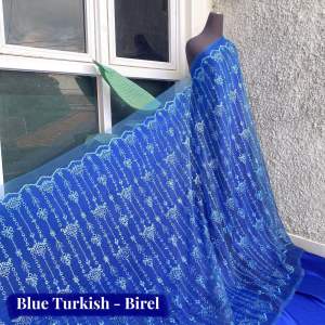 TERBARU KAIN ORGANZA BORDIR GRADASI ( harga untuk 05 meter )