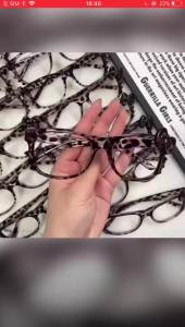 Cat Ear Leopard Bow Glasses Frame No Lenses Cosplay Vintage Kitten Halloween Party Costumes Props Decorative Y2K DIY Frames
