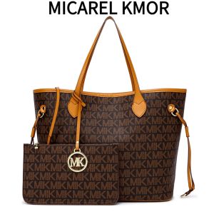 Fashionable Mother-Daughter Handbag High-Quality Leather Large Capacity Commuter Crossbody Single Shoulder Handbag for Women