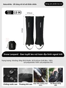 NatureHike | Bảo Vệ Chống Nước Cho Tất Phù Hợp Mọi Địa Hình Đi Băng Tuyết Cát
