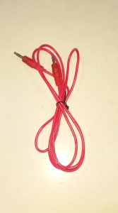 Kabel Audio RCA To Jack Mini Stereo Transparant-1 - 1-K1