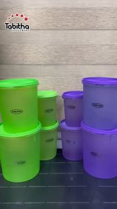 [COD] Tabitha Sealware Toples Kerupuk Kedap Udara BPA Free Paket Isi 4 Pcs - Sealware Dahlia