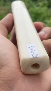 Pipa Gading Lokal Panjang 15cm Model Kotak Klasik Tebal Besar