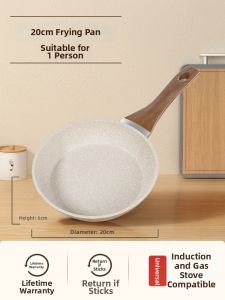 Flat Bottom Non-stick Frying Pan
