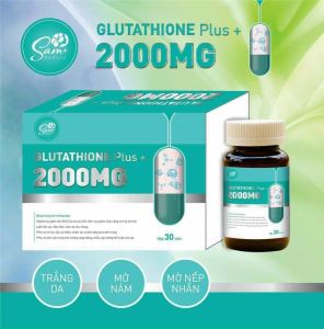 Trắng da COLLAGEN - GLUTATHIONE 2000 viên uống làm trắng giảm nám mờ nhăn tức thì