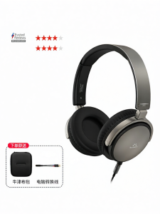 Over-ear Wired Headphones With Mic High Fidelity Audio Music and Calls