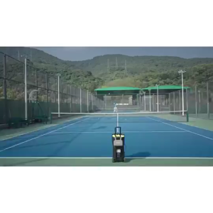 SG PUSUN PP-smart pusun tennis ball 80ball install Battery-Powered Tennis l Machine - App Controll Large Balls Capacity Long Runtime