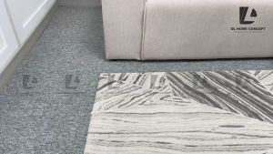 DL Home Concept 3/4Seater + Stool /L Shape/Corner Sofa Set (Anti Sctrach) (Pet Friendly) (Easy Clean Fabric)