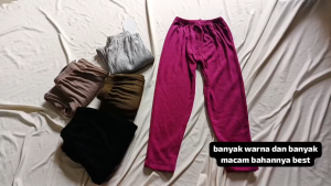 3 pcs legging anak polos nyaman dan murah
