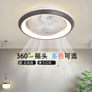 MLZH | Invisible Integrated Ceiling Fan Light Modern