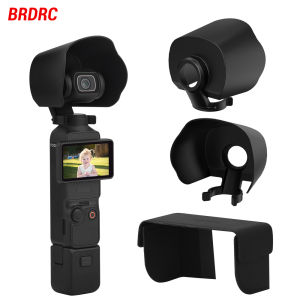 BRDRC | BRDRC Lens Sun Hood for DJI Osmo Pocket 3 Sunshade ABS Case Prevent Glare Sun Cap Handheld Gimbal Camera Accessories