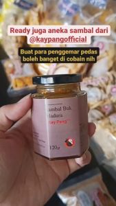 SAMBAL BUK MADURA "Kay Pang"® SAMBEL TERASI KAYPANG PACK BOTOL 150 GR