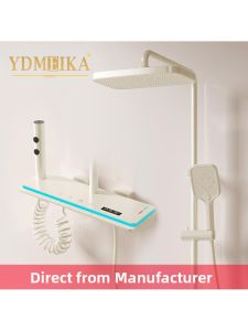 Piano Key LED Display Shower Set