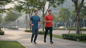 Áo thun nam New Balance Tech Tee size châu Âu (màu Pigment)