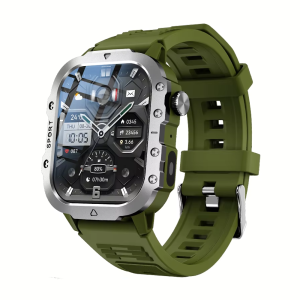 LAXASFIT 2025 New LED Men Outdoor Flashlight Smart Watch HD Screen Bluetooth Talk Smart Watch Health Monitoring Sports Watch