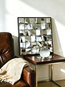 YASISHA | Italian Minimalist 3D Carving Metallic Mosaic Decorative Painting
