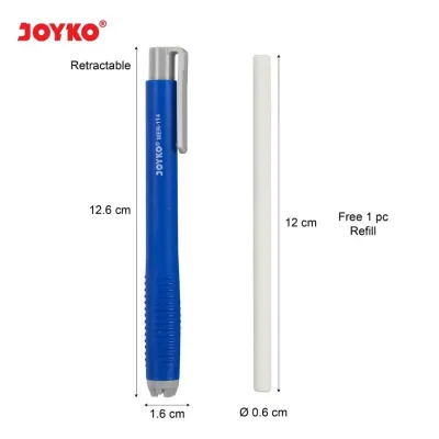 JOYKO Mechanical Eraser MER-114 Penghapus Pensil Mekanik + Refill