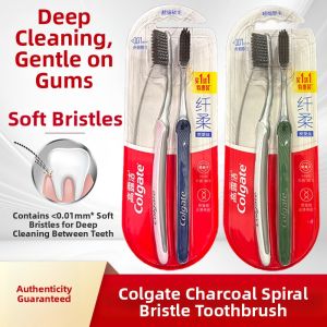 Colgate | Antibacterial Whitening Soft Bristle Toothbrush 6 Pieces