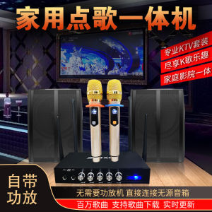 High Power Integrated Voice Order Machine Karaoke Set Professional Speaker for Home KTV Application Made in Shenzhen China