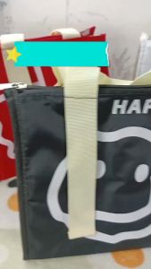 New Lunch Bag BW 009 / Tas Bekal Bahan Tebal Dilengkapi Aluminium Foil-UHS