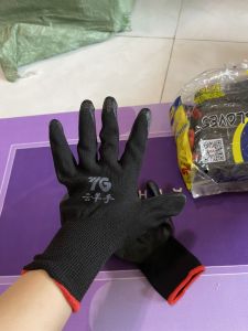 Găng Tay Phủ PU Cao Cấp Chống Trượt Độ Bền Cao