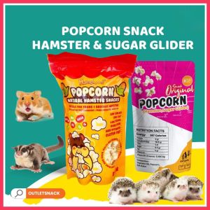 SUPER POPCORN SNACK CEMILAN FAVORIT HAMSTER SUGARGLIDER GUINEA PIG 100 GR