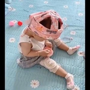 Mumystation Bantal pelindung kepala bayi baby head safety helmet baby cap anti fall
