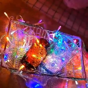 ไฟหยดน้ำ 100 LED ความยาว 8เมตร ไฟประดับตกแต่ง ไฟประดับสวน ไฟหิ่งห้อย ไฟคริสมาสต์ ไฟเส้น คุณภาพเข้าร่วม