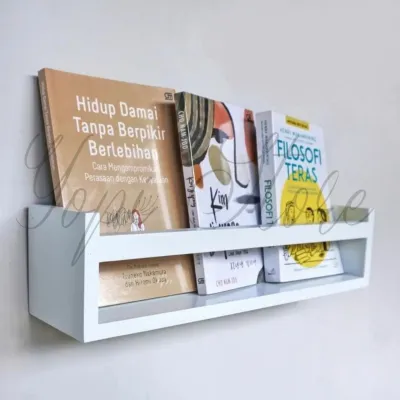 rak buku dinding minimalis/rak dinding serbaguna