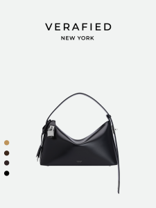 VERAFIED | Leather Underarm HOBO Bag for Spring and Summer Commuting