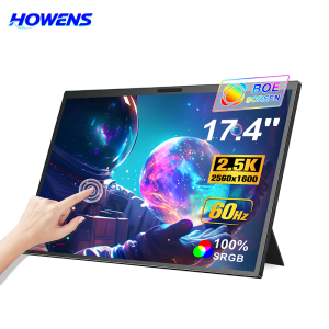 14 Inch 4K 3840*2560 High Resolution IPS Display Contrast Portable Gaming Monitor Adjustable Bracket PS5 Switch Phone Computer