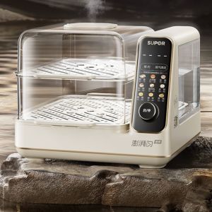 ซูเปอร์หม้อนึ่งไฟฟ้าอเนกประสงค์เครื่องพ่นไอน้ำไฟฟ้าภาพความจุมากอัตโนมัติเต็มรูปแบบ ZN30FC966นึ่งไฟฟ้าอัจฉริยะหลายชั้น