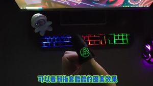 Bao tay chơi game tự động phát sáng trong đêm chất liệu sợi bạc siêu dẫn siêu nhạy chơi game Mobile