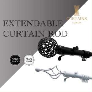 Extendable Curtain Rod/Adjustable Rod/Aluminium Curtain Rod/Curtain Rod