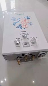 Omicko Water Heater Gas / Pemanas Air Panas Kamar Mandi - OM8801 / OM8802 - BONUS Kepala Shower dan Selang Shower