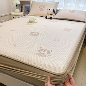 Summer Cool Ice Fiber Mattress Pad Washable