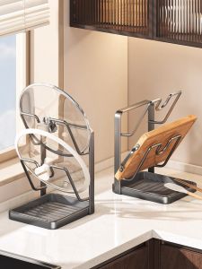 Giá Để Nắp Chảo Bếp Đứng Giá Để Dụng Cụ Nhà Bếp Giá Để Búa Giá Để Dụng Cụ Vệ Sinh Lò Vi Sóng Giá Để Đồ Dùng Nhà Bếp