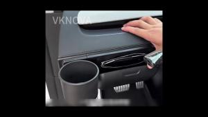 For Tesla Model Y/YL Juniper 2026 Dashboard Multi-functional Glasses Box Cup Holder Sunglasses Storage Box Interior Accessories
