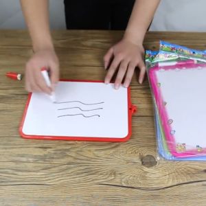 Sweetybayi Papan Tulis Anak 16x20cm/Papan Tulis Mini/Colurful White Board White Free Spidol Penghapus