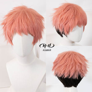 Phụ Kiện Cosplay Tóc Giả Hình Thức Hôrai Yūki Màu Cam Đen Tóc Giả Cosplay Cho Thanh Thiếu Niên Đẹp Tóc Giả