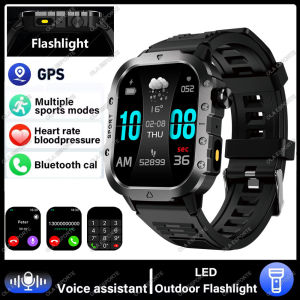 2025 Smartwatch Men Bluetooth Call Heart Rate Health Monitor AI Voice Waterproof Sport GPS Tracker Smart Watches For Android IOS