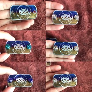 Tem Nắp Dầu Hình Mèo Thần Tài Chiêu Lộc Lắp Cho Các Dòng Xe  Hãng Honda