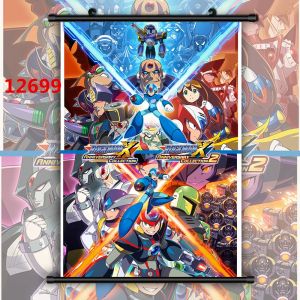Rockman Megaman X Zero Anime HD Print Wall Poster Anime Posters Canvas Painting Wall Decor Posters Wall Art Picture Home Decor