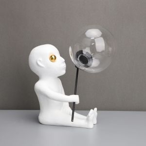 Modern Minimalist Abstract Human Figure Sculpture Decor