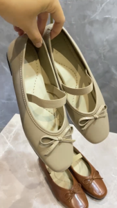 ZEMORA Loria Flatshoes Sepatu Kerja Slip On Wanita Kekinian