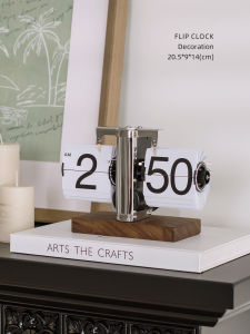 Miyu | Auto Flipping Vintage Mechanical Desk Clock