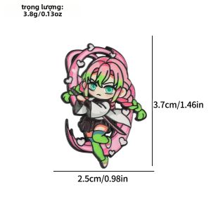 Bandai | Trâm Cài Men Anime Nhân Vật Hoạt Hình Men Cứng Huy Hiệu Kim Loại Quà Tặng Sưu Tầm Dành Cho Người Hâm Mộ Anime Trang Trí Balo